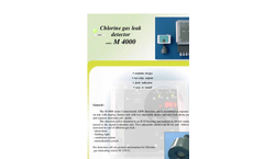 Series M 4000 - Chlorine Gas Leak Detector Brochure