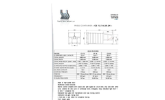 Model CS 12.16.20.24 - Press Compactors Datasheet