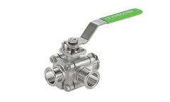 Habonim - Model 48 Series - ASME BPE Floating Ball Valve 3 Piece
