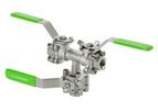 Habonim - Model 47DS - Double Block & Bleed Floating Ball Valve 3 Piece