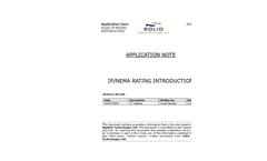 IP/NEMA Rating Introduction Application Note