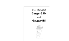 	GaugerGSM - Ultrasonic Level Sensor - Manual