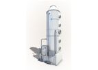 Ecochimica - Model TW-2S Series - Vertical Tower Scrubber