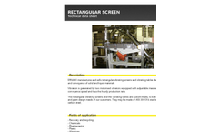 Erimaki - Rectangular Vibrating Screen  Brochure