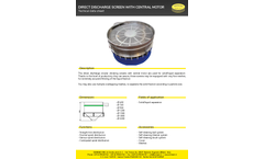 Erimaki - Direct Discharge Screen with Central Motor Brochure