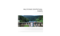 Model TK – TKR – VTK – TKK series - Multistage Centrifugal Pump - Brochure