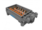 Simem - Model MDC - Continuous Flow Concrete Mixer for Zero Slump Concrete and Roller Compacted Concrete (RCC)