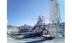 Simem - Model Eagle - Semi Mobile Batching Plant for Road Construction