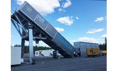 Simem - Model MMX - Mobile Concrete Mixing Plant