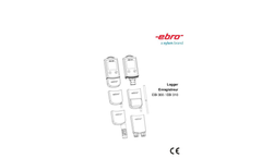 Ebro - Model EBI 300 - Temperature Data Logger - Brochure