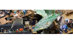 Scrap recycling plants for printed circuit boards (PCB)