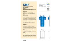 Krone - Model KSF - Strainer Basket Filter - Brochure