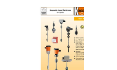 Model M - Magnetic Level Switches for Liquids Brochure