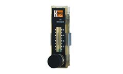 KOBOLD - Model KSV - Plastic Low Flow Variable Area Flowmeter