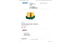 Denios - Model 149189W - Flexible Front Drum Spill Containment - Brochure