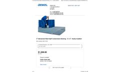 Denios - Model K421101W - 2" Galvanized Steel Spill Containment Deck - Brochure