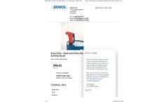 Denios - Model M510210W - Hand Level Piston Drum Pump - Brochure