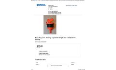 Denios - Model M320038W - Bung Plug Lock Valve  - Brochure