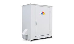 Denios - Model N054004W - Chemical Storage Locker for Hazardous Chemicals
