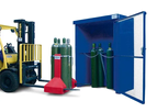 Denios - Model L650200W - Gas Cylinder Storage Cage