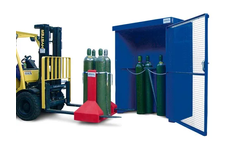 Denios - Model L650200W - Gas Cylinder Storage Cage