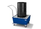 Denios - Model K193106W - 1 Drum Capacity Spill Cart