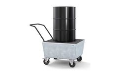 Denios - Model K191106W - 1 Drum Capacity Spill Cart