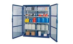 Denios - Model K323527W - Cage Spill Containment Shelving