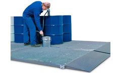 Denios - Model K421101W - 2" Galvanized Steel Spill Containment Deck