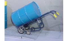 Denios - Model K421911W - 4" Galvanized Steel Ramp