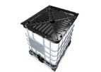 Denios - Model K220164W - Full Size Chemically Resistant Polyethylene Black IBC Funnel