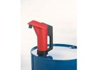 Denios - Model M510210W - Hand Level Piston Drum Pump