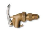 Denios - Model M320023W - Self-Closing Brass Faucet