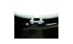 Denios - Model M727055W - 30-Gallon Steel Drum