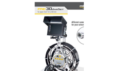 Model mc30 - 2-in-1 Sewer, Water & Drain Video Pipe Inspection Camera System Brochure