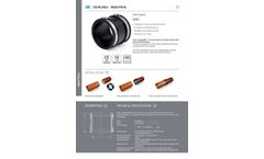 Mucher Dichtungen - Model MDC - Drain Coupling -Brochure