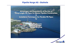 Long Length Large Diameter (LLLD) Pipes Persentations
