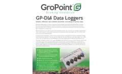 ESI - Model GroPoint GP-BTDL - SDI-12 - Bluetooth Data Logger Kit - Datasheet