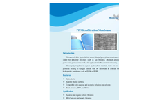 MS - Model PP - PolyPropylenen Membrane Brochure