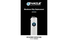 Hague - Model HRO - Water Filter- Brochure