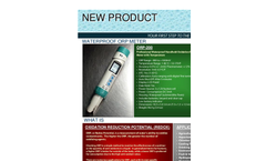 ORP-200 Waterproof ORP Meter Flyer