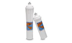 Omnipure - Model ELF 1M-P - 3.5 X 10 Inch 1 Micron Carbon Block Filter With Scale Inhibitor