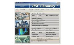 Version HSC Chemistry 7 - Chemical Reaction and Equilibrium Software