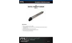 FTS - Model DTS-12 - Digital Turbidity Sensor -  Datasheet