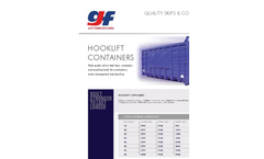 GJF - Hooklift Containers - Brochure