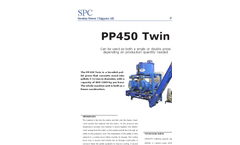 Model PP450 - Twin Pellet Press Brochure