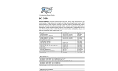 Model SG 200 - Uni-Axial Knitted Geogrid- Brochure