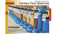 Centaur Floor Machines- Brochure