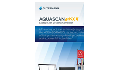 AquaScan - Model 620L - Laptop Leak Locating Correlator - Brochure