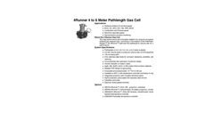 4Runner 4 to 6 Meter Pathlength Gas Cell Specifications